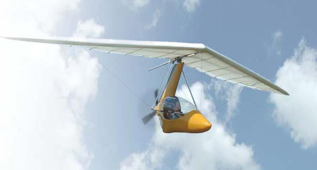 Seagull Escape Pod, part 103 legal ultralight trike, and soaring glider from Seagull Aerosports.