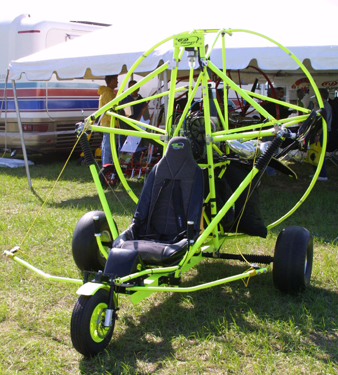 Infinity Single seat powered parachute.