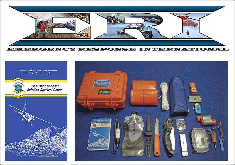 ERI, Emergency Response International, the Light Aircraft Survival kit , Light Sport Aircraft Pilot News newsmagazine.