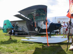 Belite Ultralight Aircraft on Muk Tuk Floats