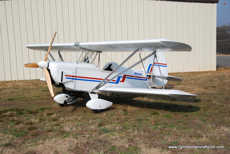 Fisher FP 404 experimental aircraft pictures, Fisher FP 404 amateur built aircraft images, Fisher FP 404 homebuilt aircraft photographs, Light Sport Aircraft Pilot newsmagazine aircraft directory.
