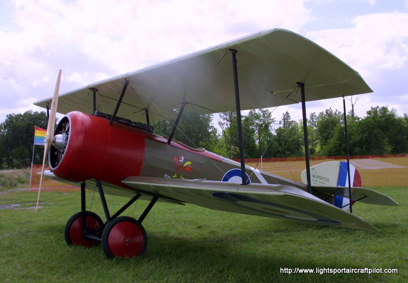 Sopwith Pup replica aircraft pictures, Sopwith Pup experimental aircraft images, Sopwith Pup lightsport aircraft photographs, Lightsport Aircraft Pilot newsmagazine aircraft directory.