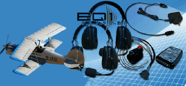 EQ 1 wireless aviation headsets for light sport aircraft, experimental lightsport, amateur built aircraft - 2