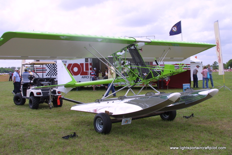 Kolb FireFly - part 103 legal ultralight aircraft, even on floats!