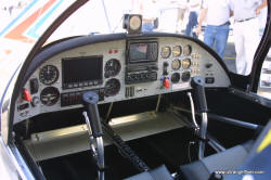 SeaRey amphbious light sport aircraft instrument panel.