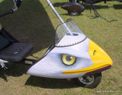 Skycycle ultralight trike with Verner JCV-360 four stroke engine, Light Sport Aircraft Pilot News newsmagazine.