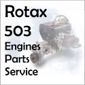 Rotax 503 parts, Rotax fan belt, 503 Rotax intake sockets, Rotax crankshafts, Rotax ignition parts, Rotax gear boxes.